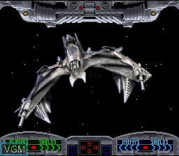 In-game screen of the game War 3010 - The Revolution on Nintendo Super NES