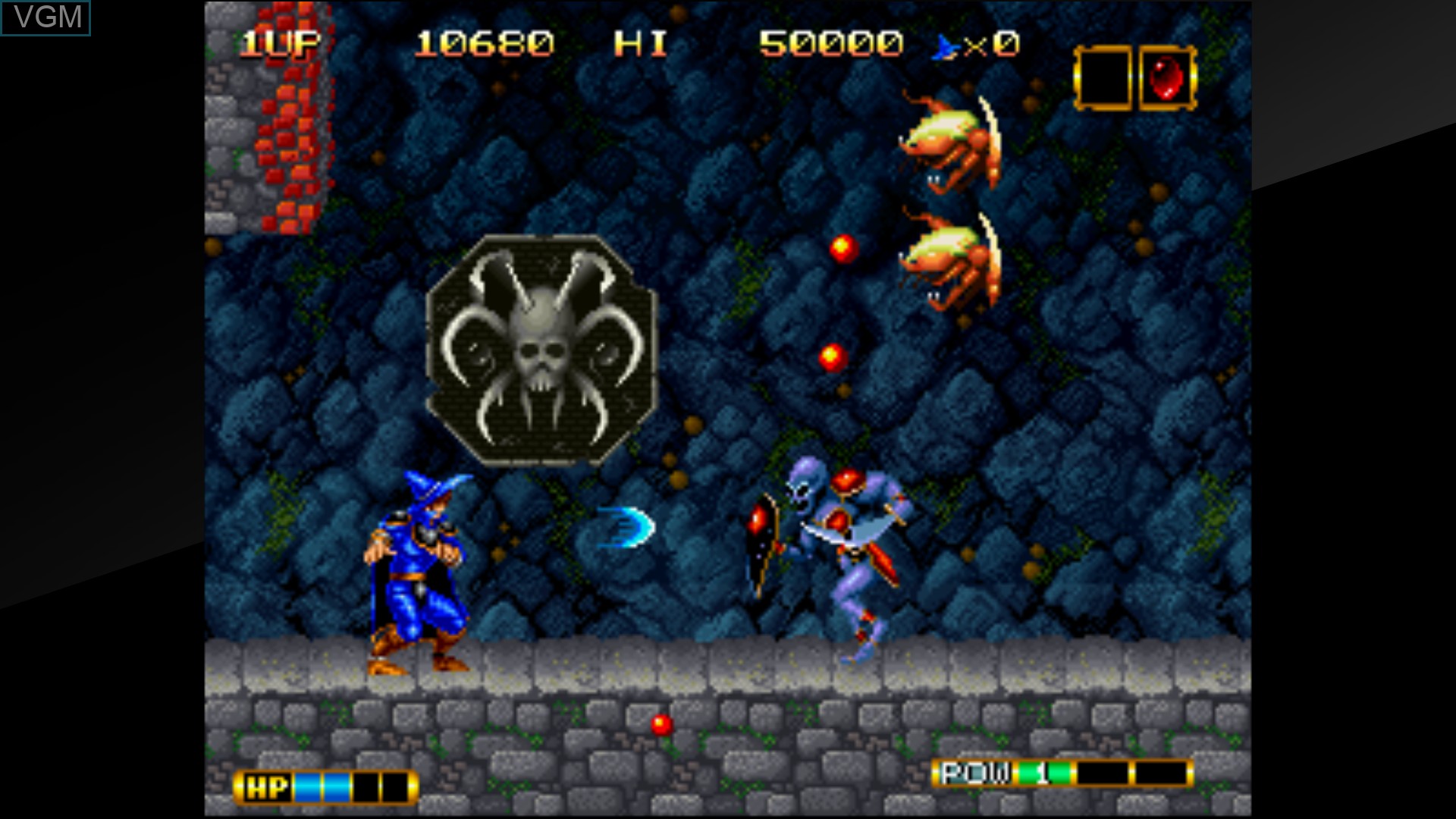 In-game screen of the game ACA NEOGEO MAGICIAN LORD on Switch