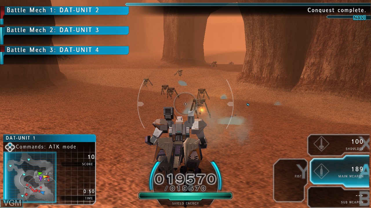 In-game screen of the game ASSAULT GUNNERS HD EDITION on Switch
