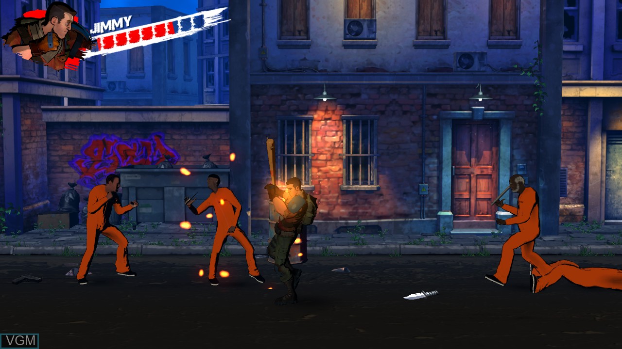 In-game screen of the game Beat Them Up - Box Simulator - Boxing Battle Fight Combat for Nintendo Switch Ultimate 2023 on Switch