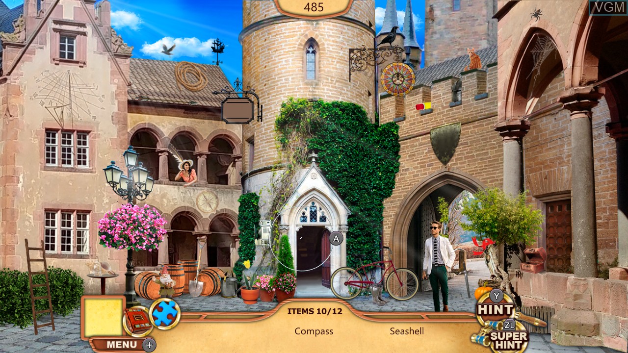 In-game screen of the game Big Adventure Trip To Europe 2 Collectors Edition on Switch