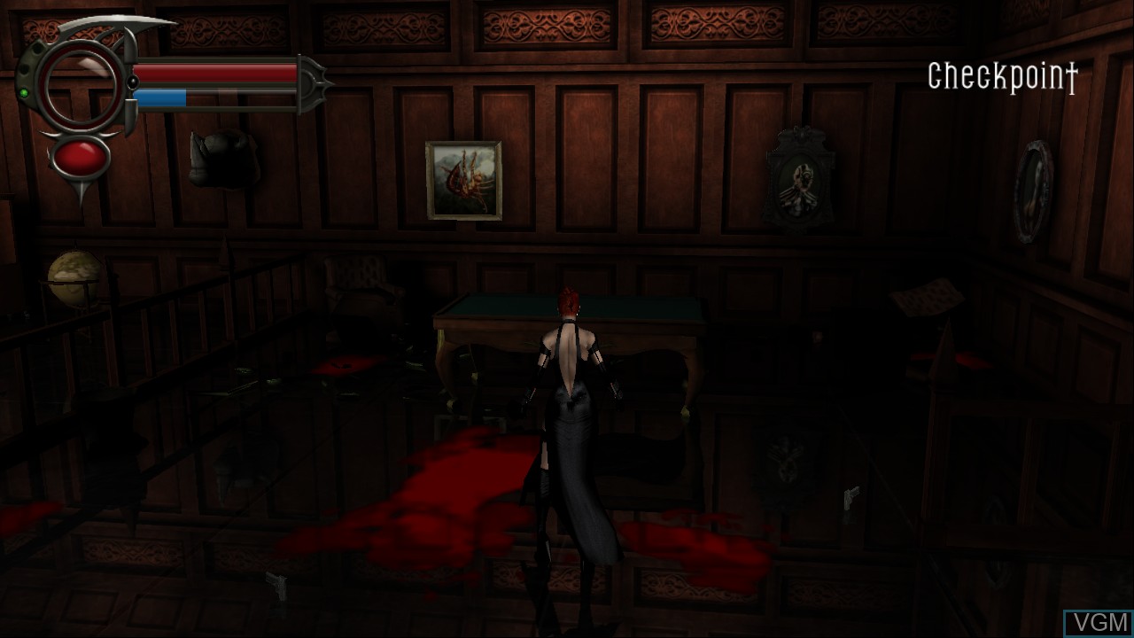 In-game screen of the game BloodRayne 2 ReVamped on Switch