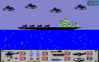 In-game screen of the game Compilation Disk 03 on Thomson TO8