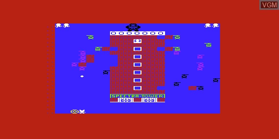 In-game screen of the game Ape Escape on Commodore Vic-20