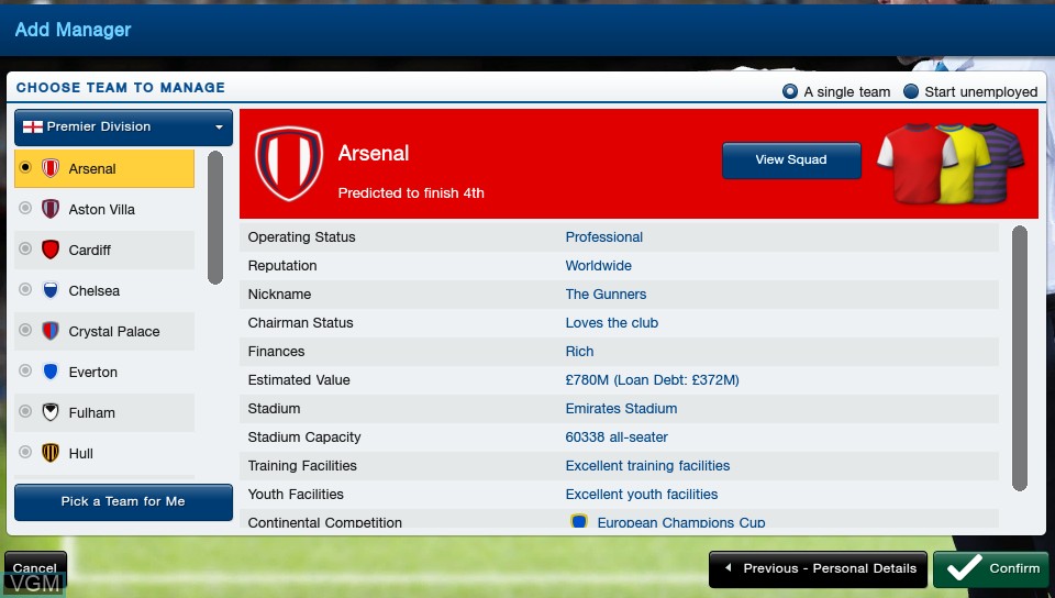 Football Manager Classic 2014