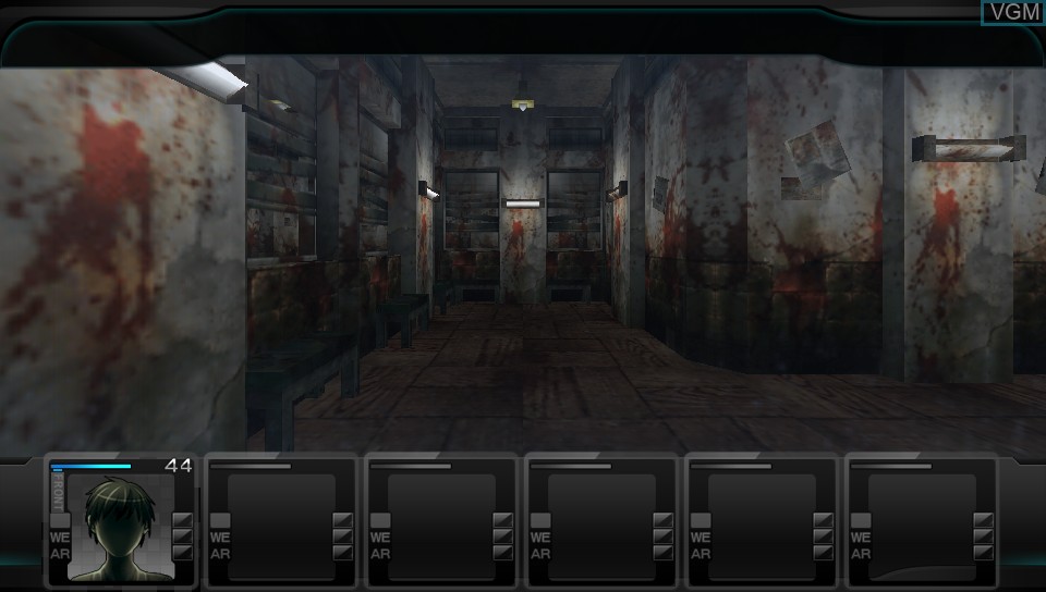 In-game screen of the game Meikyuu Cross Blood - Infinity Ultimate on Sony PS Vita