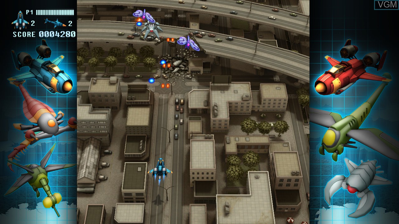 In-game screen of the game FullBlast on Nintendo Wii U