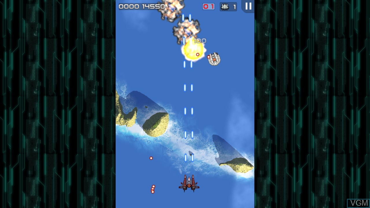 In-game screen of the game Gaiabreaker on Nintendo Wii U