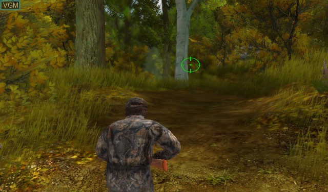 Menu screen of the game Cabela's Big Game Hunter on Nintendo Wii