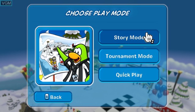 Wii - Club Penguin: Game Day! - Penguin - The Models Resource