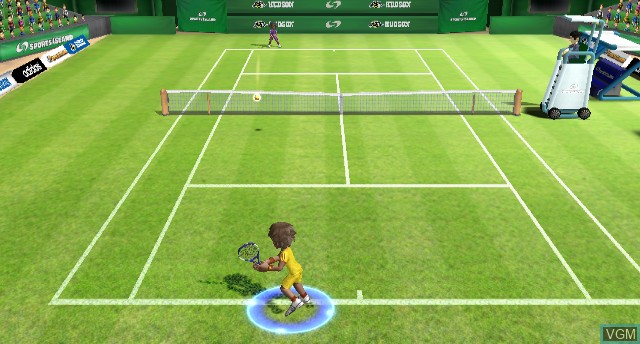 In-game screen of the game Sports Island 2 on Nintendo Wii