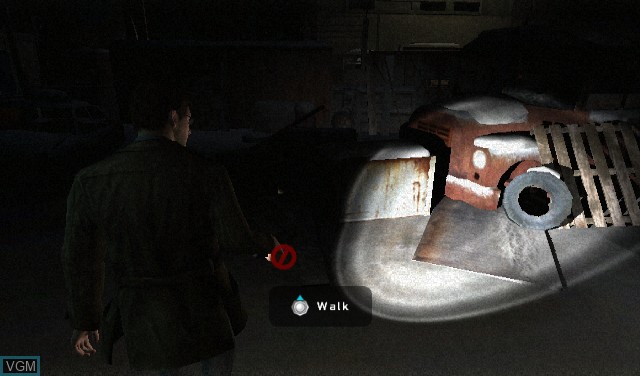 In-game screen of the game Silent Hill - Shattered Memories on Nintendo Wii