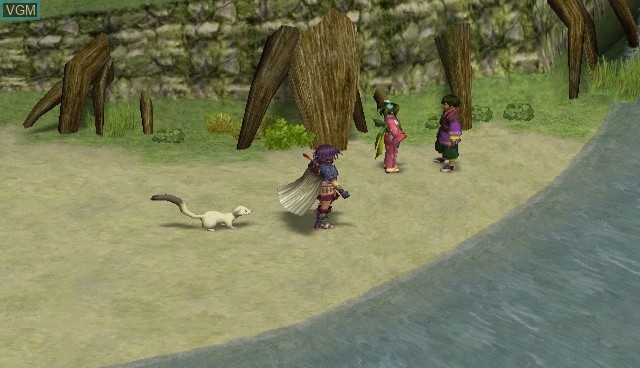 In-game screen of the game Fushigi no Dungeon - Furai no Shiren 3 on Nintendo Wii