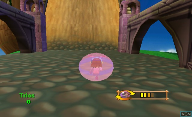 In-game screen of the game Myth Makers - Orbs of Doom on Nintendo Wii
