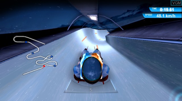 In-game screen of the game Winter Sports 2 - The Next Challenge on Nintendo Wii