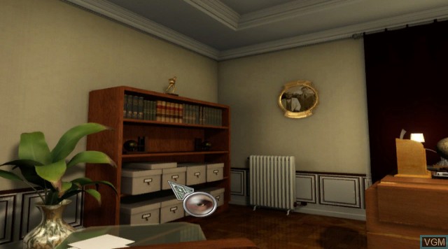 In-game screen of the game Agatha Christie - Evil Under the Sun on Nintendo Wii