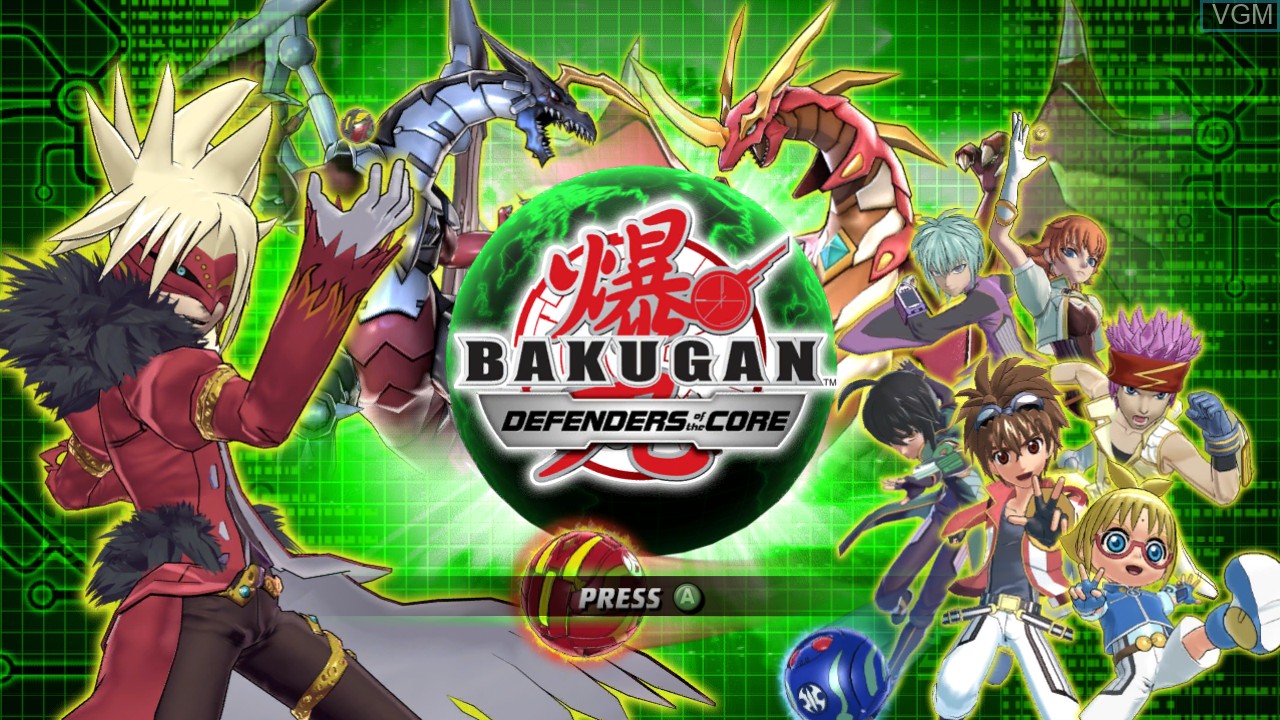 bakugan defenders of the core xbox 360
