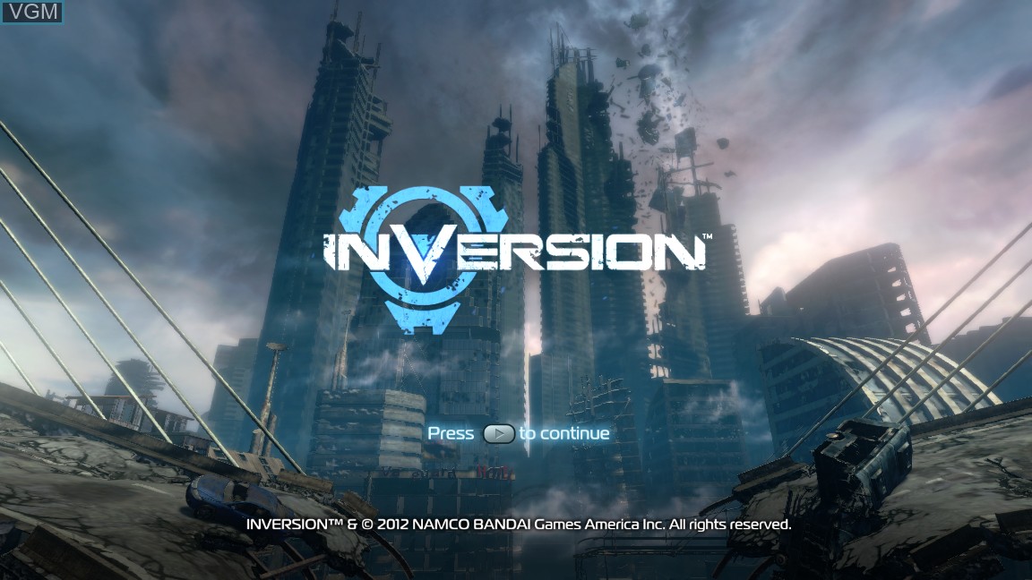 Inversion for Microsoft Xbox 360 - The Video Games Museum
