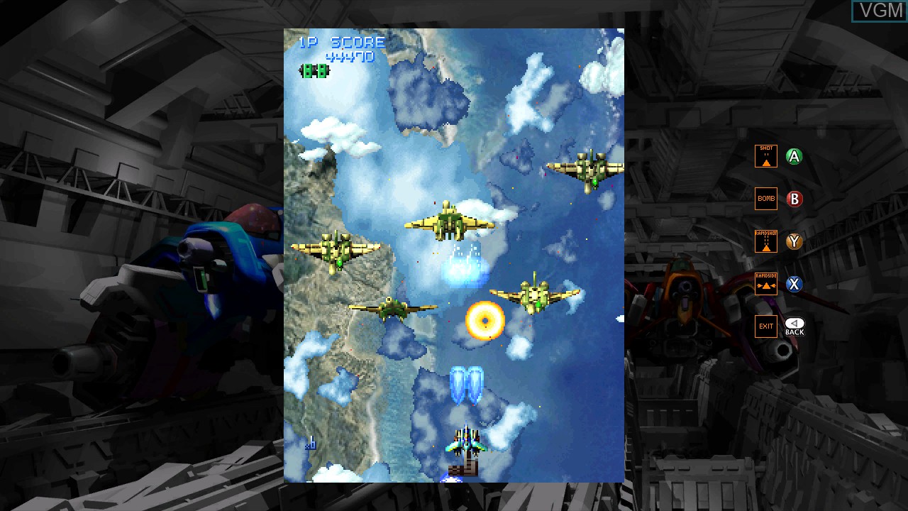 In-game screen of the game Shooting Love. 10-Shuunen - XIIZeal & DeltaZeal on Microsoft Xbox 360