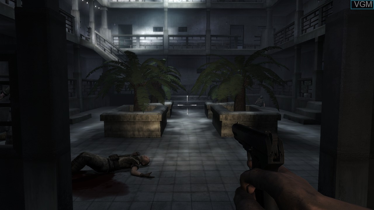 In-game screen of the game ShellShock 2 - Blood Trails on Microsoft Xbox 360