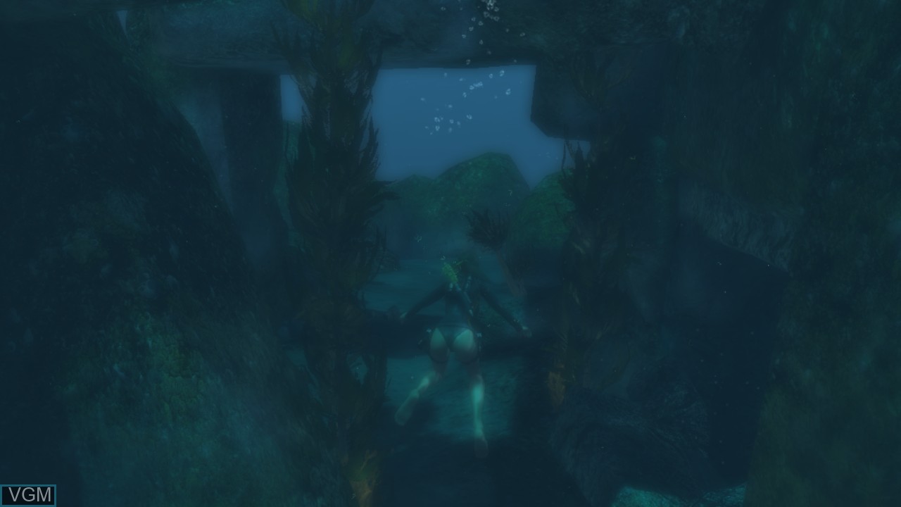 In-game screen of the game Tomb Raider - Underworld on Microsoft Xbox 360