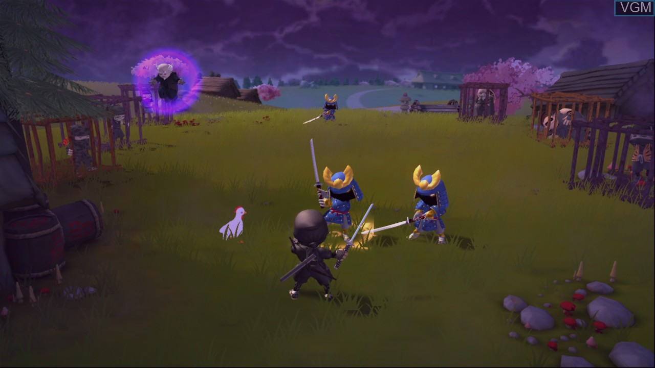 In-game screen of the game Mini Ninjas Adventures on Microsoft Xbox 360