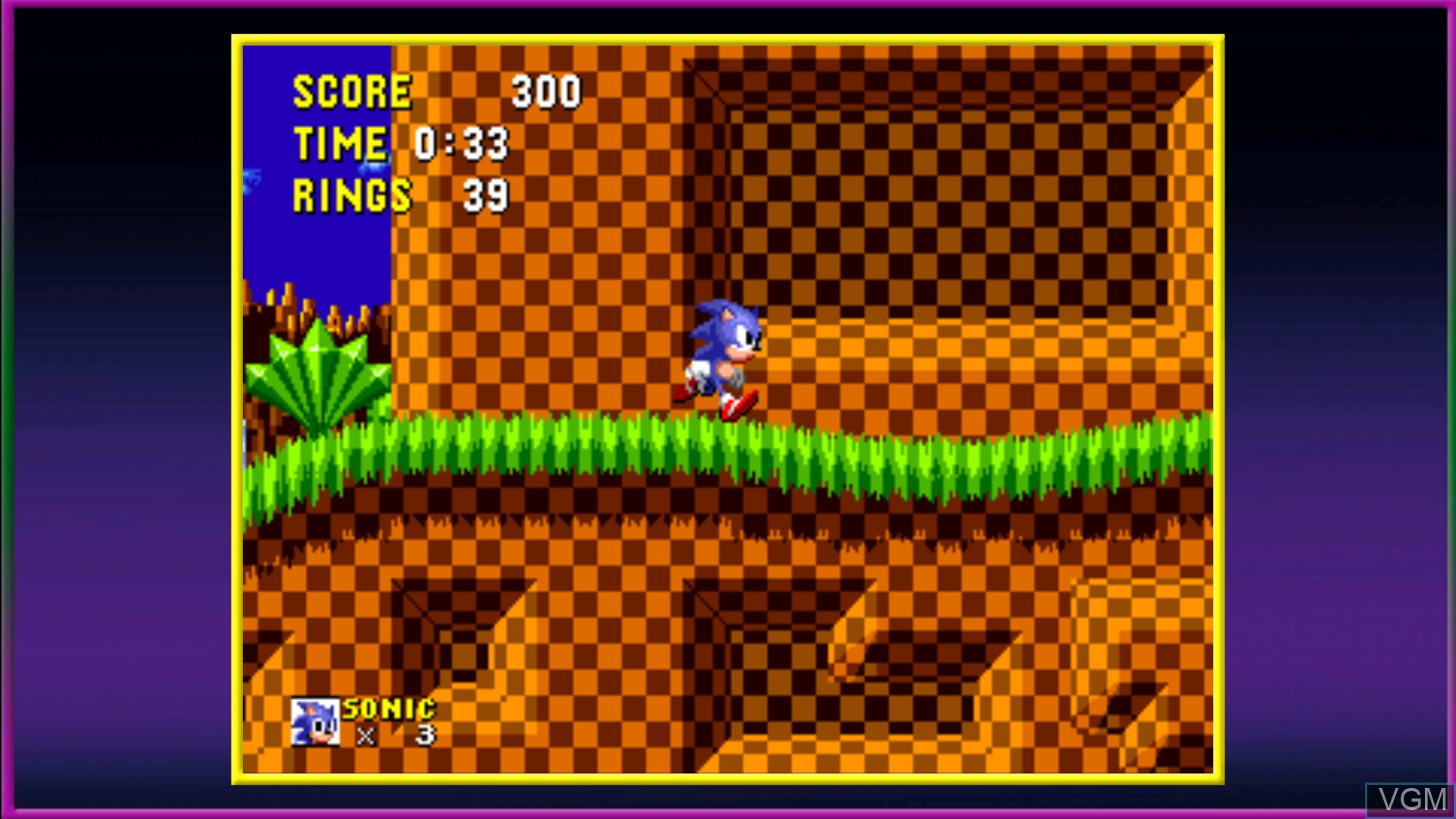 In-game screen of the game Sega Mega Drive Ultimate Collection on Microsoft Xbox 360
