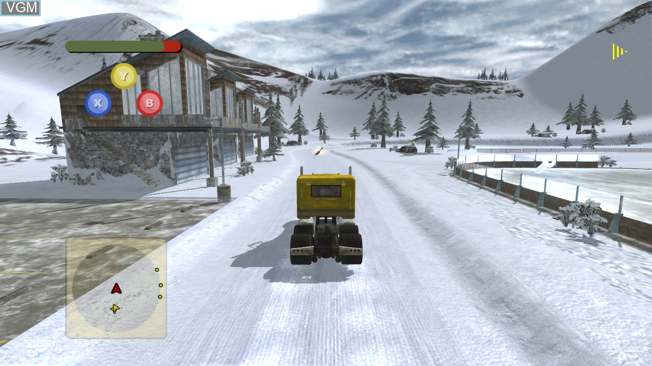 In-game screen of the game Vigilante 8 - Arcade on Microsoft Xbox 360