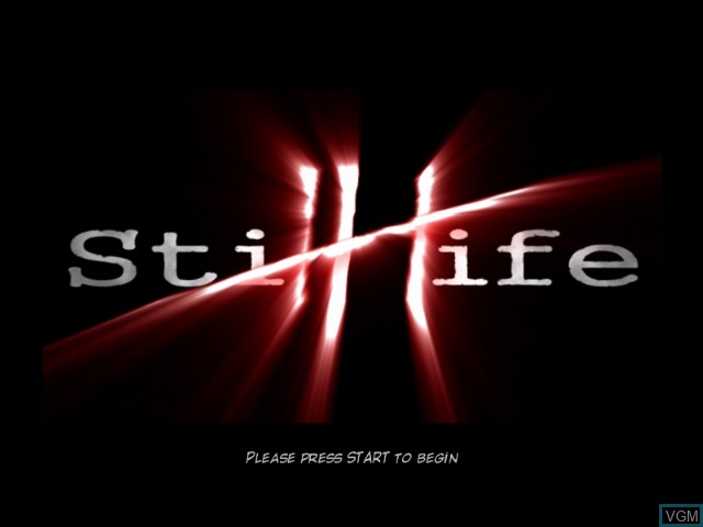 Title screen of the game Still Life on Microsoft Xbox