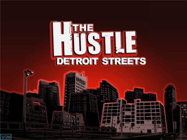 Title screen of the game Hustle, The - Detroit Streets on Microsoft Xbox