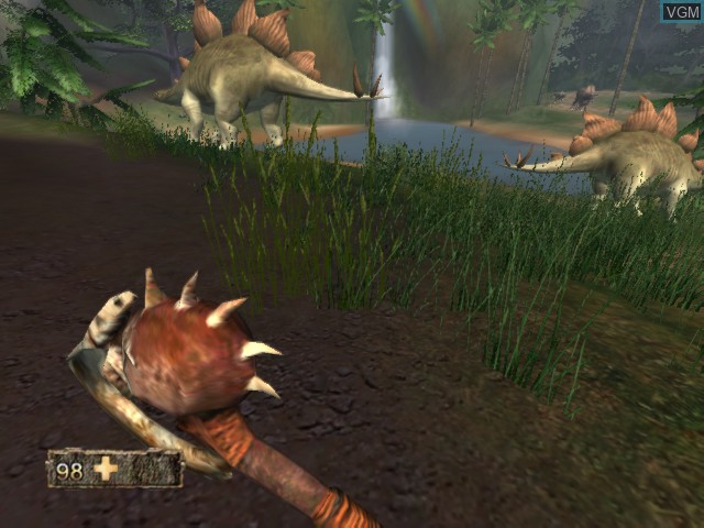 In-game screen of the game Turok - Evolution on Microsoft Xbox