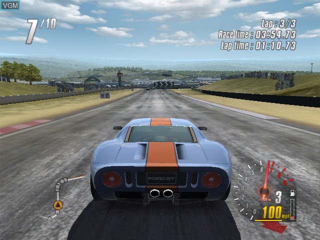 In-game screen of the game TOCA Race Driver 2 - The Ultimate Racing Simulator on Microsoft Xbox