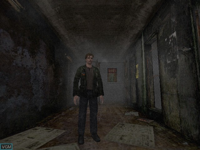 In-game screen of the game Silent Hill 2 - Restless Dreams on Microsoft Xbox