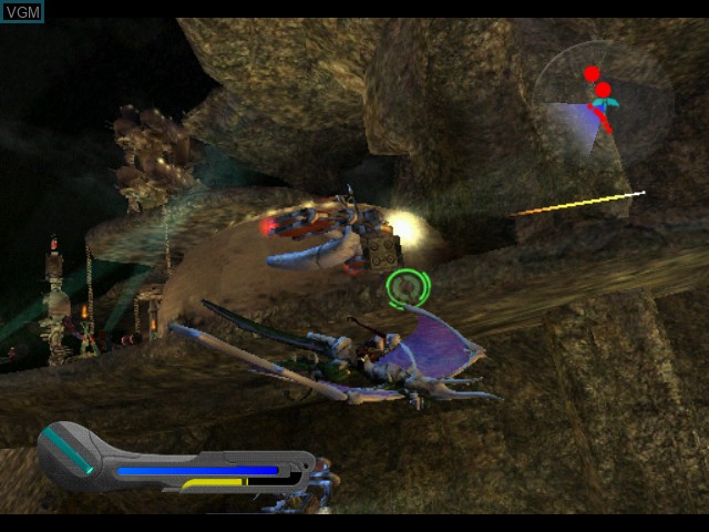 In-game screen of the game Panzer Dragoon Orta on Microsoft Xbox