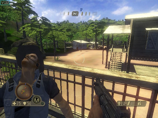 In-game screen of the game Far Cry Instincts on Microsoft Xbox