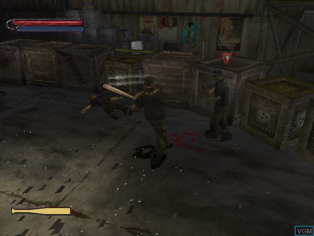 In-game screen of the game Final Fight - Streetwise on Microsoft Xbox