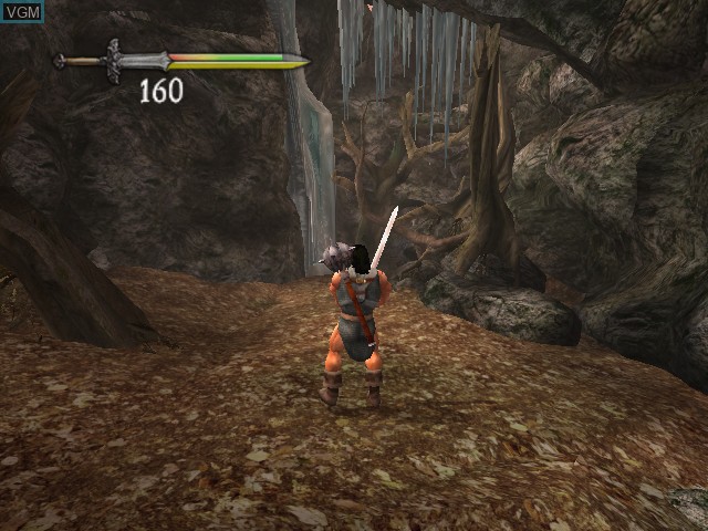In-game screen of the game Conan on Microsoft Xbox