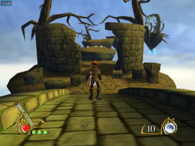 In-game screen of the game Memorick - The Apprentice Knight on Microsoft Xbox