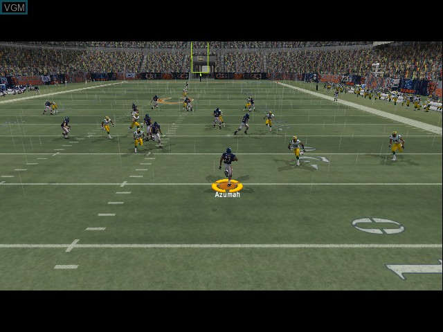 In-game screen of the game Madden NFL 06 on Microsoft Xbox