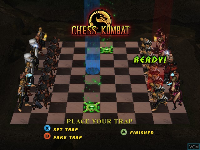 In-game screen of the game Mortal Kombat - Mystification on Microsoft Xbox