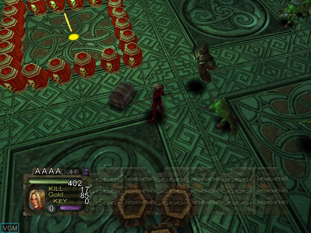 In-game screen of the game Black Stone - Magic & Steel on Microsoft Xbox