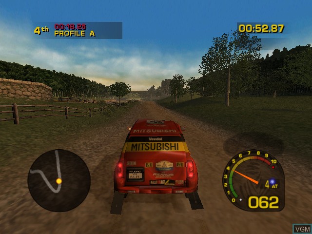 In-game screen of the game Dakar 2 on Microsoft Xbox
