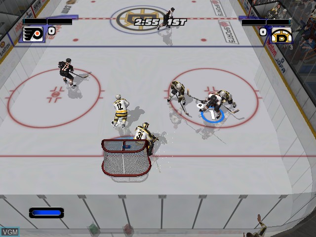 In-game screen of the game NHL Hitz 20-03 on Microsoft Xbox