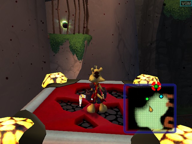 In-game screen of the game Ty the Tasmanian Tiger 3 - Night of the Quinkan on Microsoft Xbox