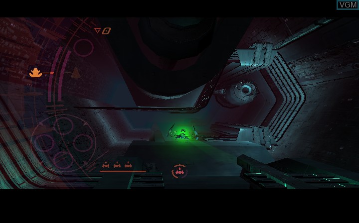 In-game screen of the game Xyanide on Microsoft Xbox