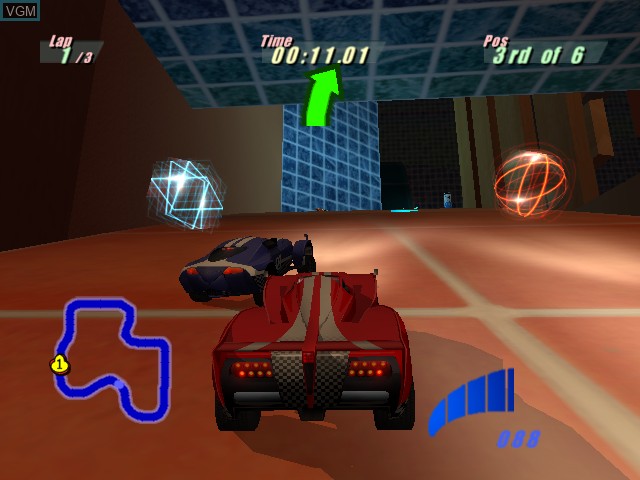 In-game screen of the game Room Zoom - Race for Impact on Microsoft Xbox