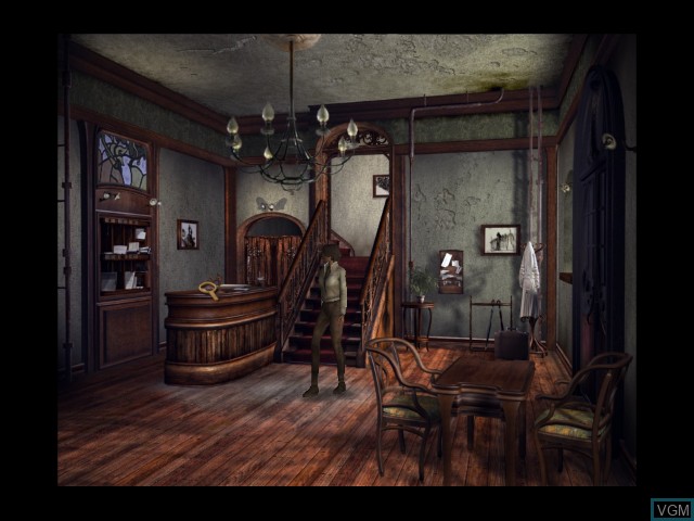 In-game screen of the game Syberia on Microsoft Xbox