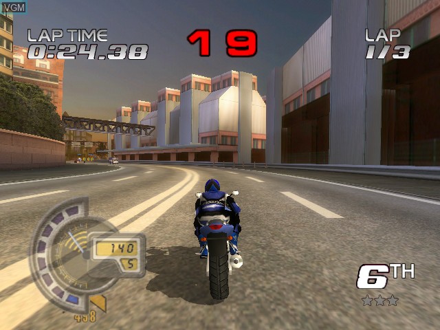 In-game screen of the game Speed Kings on Microsoft Xbox