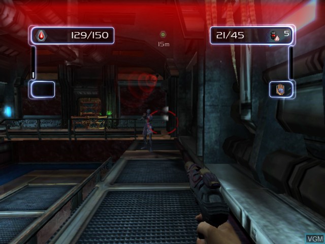 In-game screen of the game Gene Troopers on Microsoft Xbox