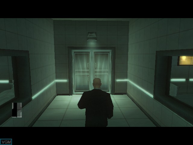 In-game screen of the game Hitman - Contracts on Microsoft Xbox